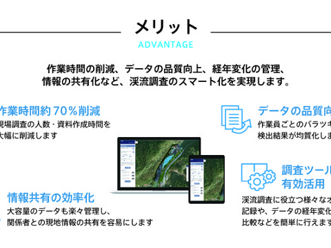 AIを用いた石礫の自動判読技術「グラッチェ」