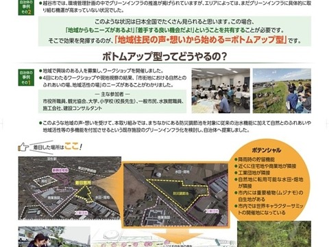 地域社会の活性化につなげる流域治水の推進