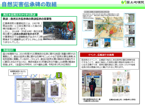 地理的災害リスク情報の整備・提供